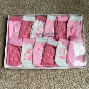 Baby ankle socks months